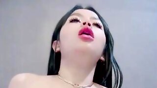 Intimate moment with a sexy Asian teen enjoying private solo play