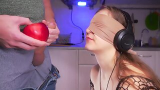 Unexpected Teen, Cfnm Blindfold, Blindfolded Tricked, Blindfolded Game