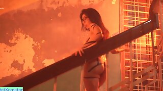Indian Cute Girl Fucking with Program Director After Practice! Hot Sex