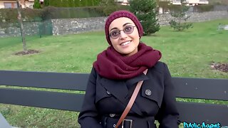 Stram, Arabisk, Udendørs, Store Bryster, Lille Pik