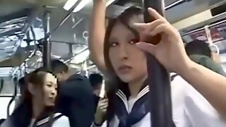 Japanese Bus Blowjob
