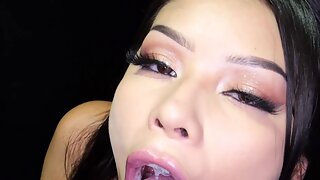 Asian Deepthroat Swallow