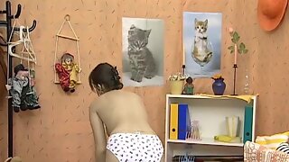Hairy Female Masturbation