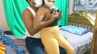 Indian village aunty Lovely Malar gets down and dirty in desi style