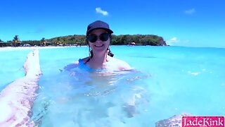 Beach Stranger Creampie