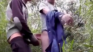 Gay Woods Blowjob