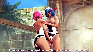 Japanese Lesbian Maid