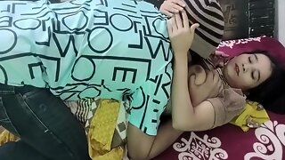 Big Stepsister Ke Hath Me Land De Diya