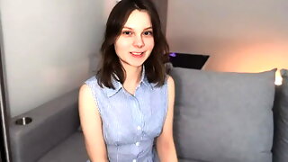 Mignonne, Casting, Amatrice, Bas Collants, Première Fois, Collège