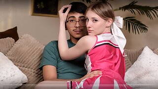 Interracial Teen, Jugendlich Abspritzen, Jungendliche, Cheerleader