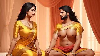 Torrid indian housewife sexually aroused for sex with office manager