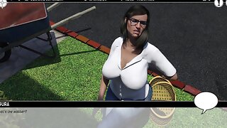 My Land Lady Joanna Asked Massage for the Back Pain