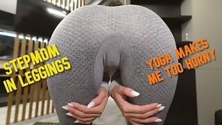 Horny Stepmom, Leggings, Stepmom Yoga, Stepmom Pov, Russian