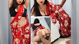Hot Indian Aunty Saree Fuck