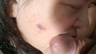 Granny Cum In Mouth