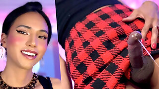 Solo Cumshot Stockings