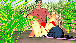 Neha Bhabhi Enjoying Sex in Sugarcane Field