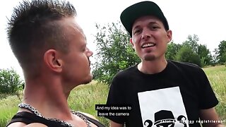 Duits, 18 Jaar, Openbaar, Buiten, Emo
