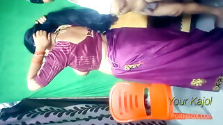 Kajol Bhabhi Ko Taang Uthakar Choda