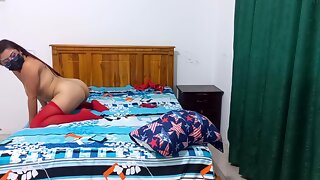 My Stepmothers Sexy Lingerie!! She Got Sexy And Prowled The Bed While Showing Her Ass