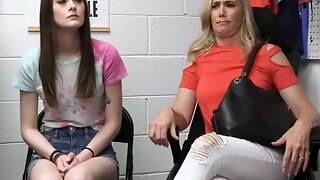 Mamãe, Maduras, Apanhada, Loja