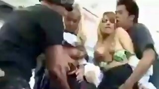 Japanese Bus Blondes