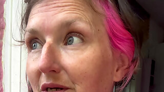 Mature Pissing Outdoors