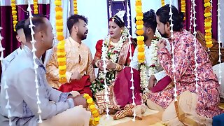 Sudipa Ki Suhagraat - Sudipas Wedding Night With Five Husband Gangbang Fucking Full Movie