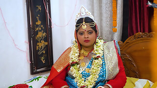 Desi Newly Married Husband Wife Hardcore Fuck at First Night