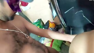 Desi sister-in-law gets it hard from her husband’s step-brother with a creamy finish