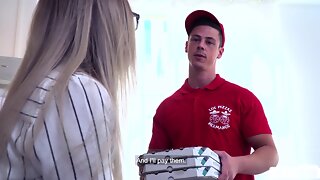 Deutsch Chefin, Sekretärin Blonde Mit Brille, Büro Deutsch