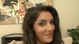 UK Desi Leah Joshi Loves Big Black Cock