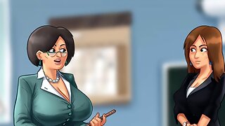 Summertime Saga Reworked - 8 very first Steps With French lecturer by MissKitty2K