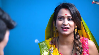 Desi Bihari Bhabhi Hardcore Threesome Sex with Her Two Debar When She Was Alone at Home Full Movie ( Hindi Audio )