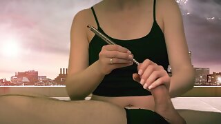 Femdom Cock Sounding