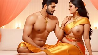 Hot Indian dame acquaintance boyfriend Hard Sex