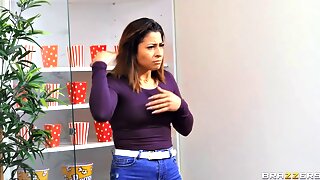 Bottomless, Tina Fire Anal, Blowjob, Interracial, Jeans