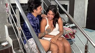 Indian Hot Milf Rides Hard Throbbing Cock