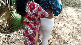 Step Sisters Enjoying Outdoor Hot Romance