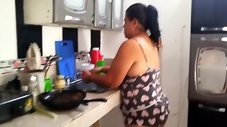 I Hired This Maid, She Came In With Those Shorts Showing