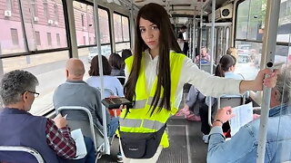 Bus, Voeten, Russisch, Openbaar