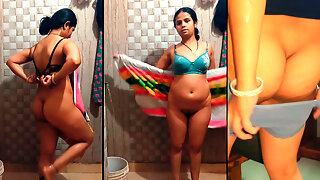 Latika Take Shower Nude Sexy Body