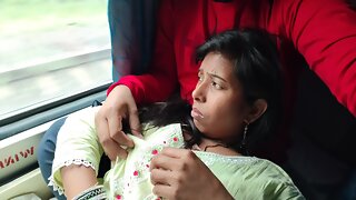 Village Desi Bhabhi Sex - An Unknown Man Came And Sat On Bhabhis Seat And Enjoying Sexi Moment - Doggy Style Bhabhi Sex Movies In Hindi - Village Bhabhi