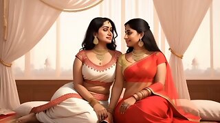 Molten Indian Desi Bhabhi love rubdown Full Uncut Sensual Massage & Deep Romance