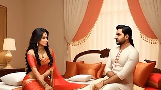 Steamy Indian bhabhi gets roughly fucked by her senior father-in-law