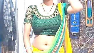 Indian couple gets hot watching porn and goes at it with some raunchy action in Hindi