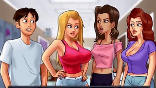 Fresh desi stepmom in summertime saga