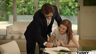 Redhead Anal, Skinny, Small Tits