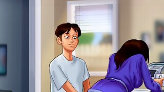 Summertime Saga #62 - Mature milf finest internal cumshot