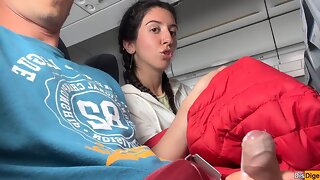 Airplane Handjob